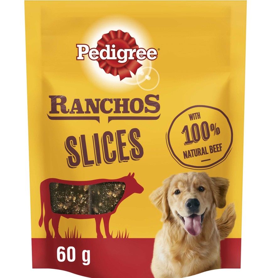 Perros Pedigree | Pedigree Ranchos Slices Para Perro De Ternera