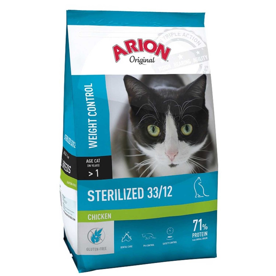 Gatos Arion | Arion Original Cat Sterilized 33/12 Chicken