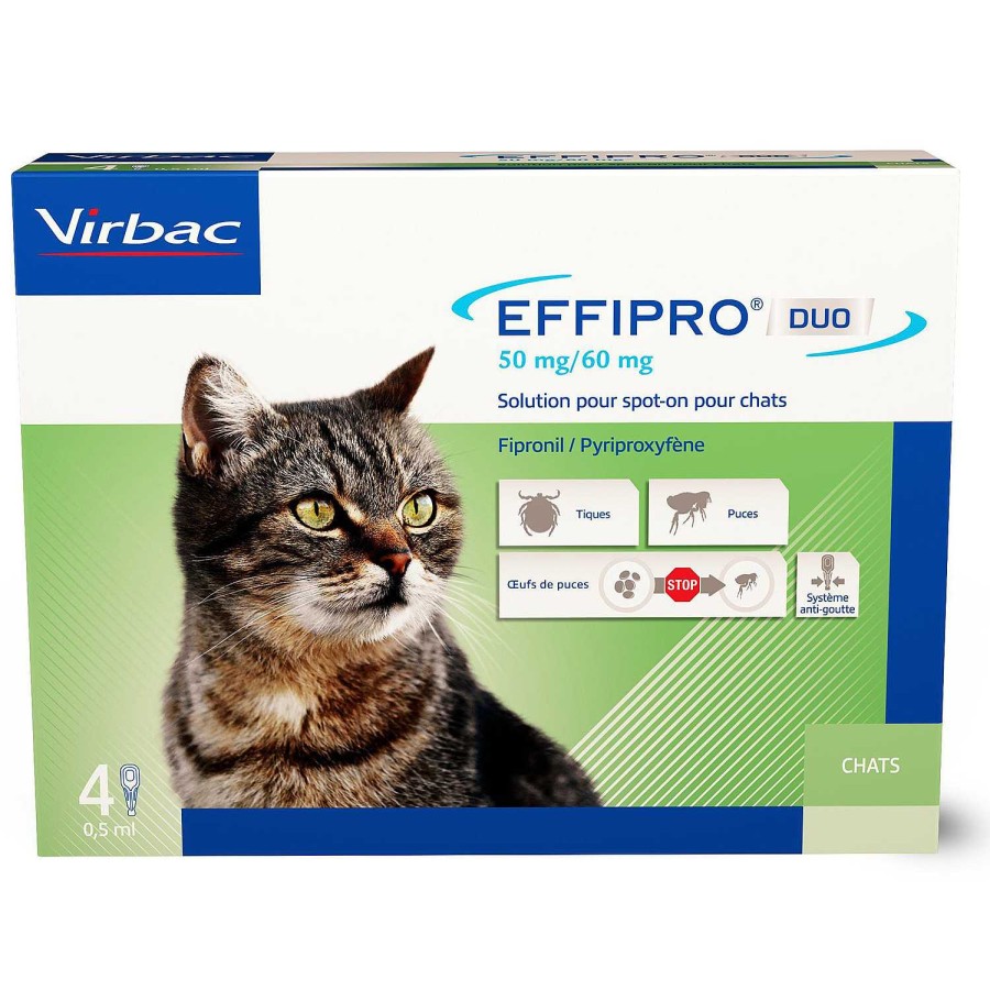 Gatos VirBac | Effipro Duo Spot On Gatos