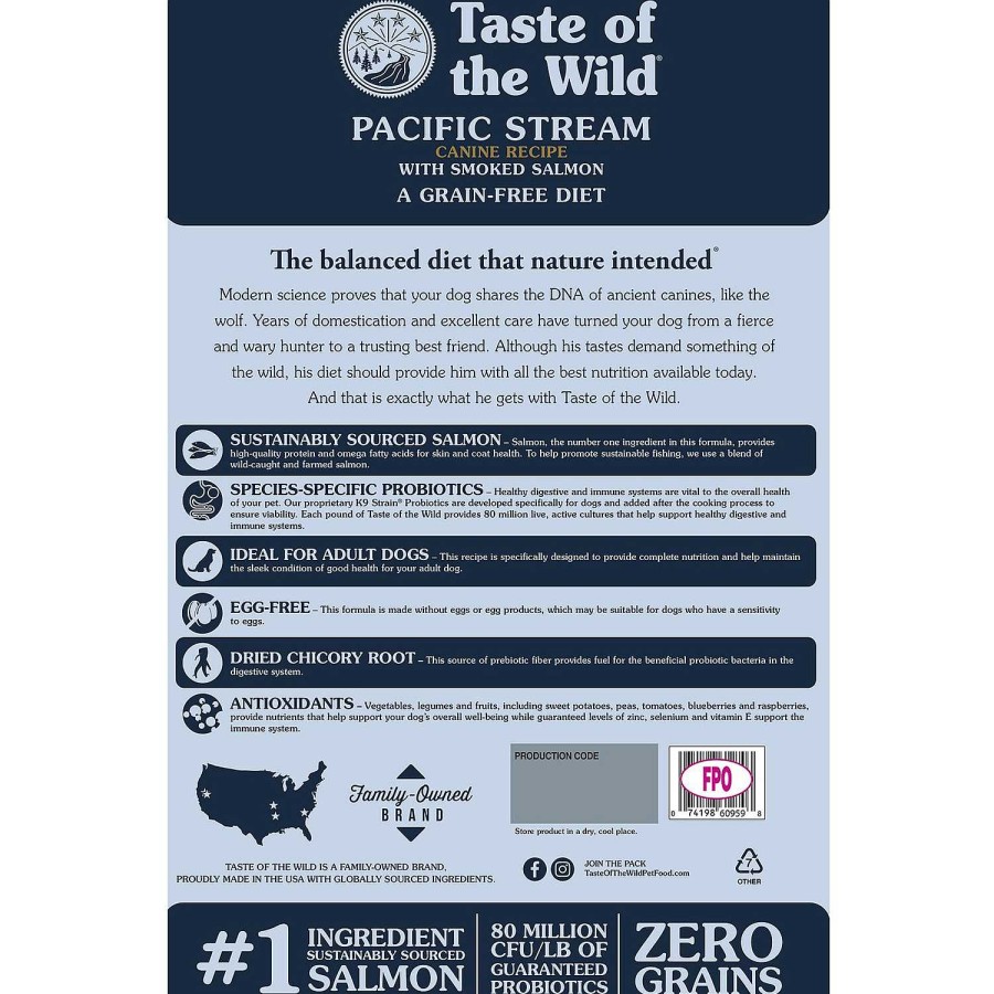 Perros Taste of the Wild | Taste Of The Wild Pacific Stream