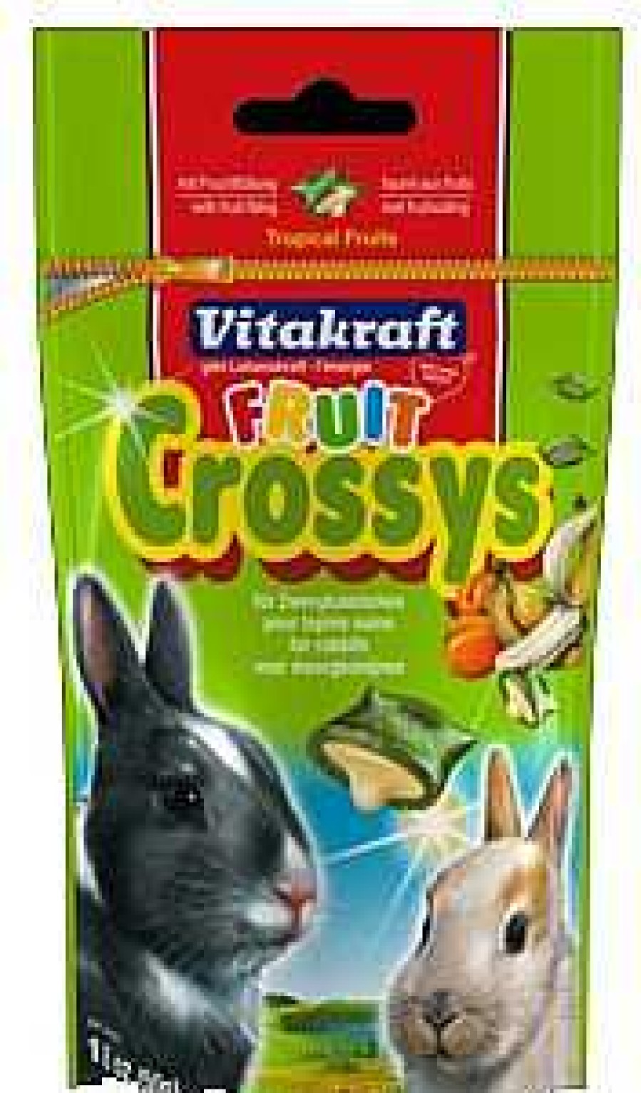 Roedores Vitakraft | Vitakraft Fruit Crossys (Conejos)