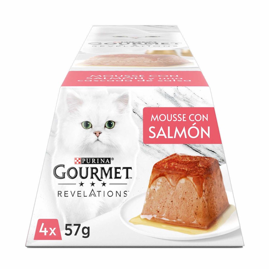 Gatos Gourmet | Purina Gourmet Revelations Mousse Con Salm N