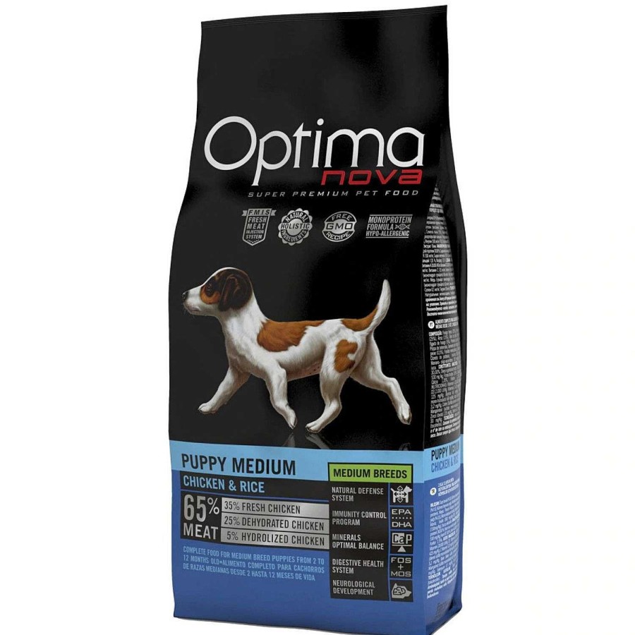 Perros Optima nova | Optima Nova Puppy Medium Chicken & Rice