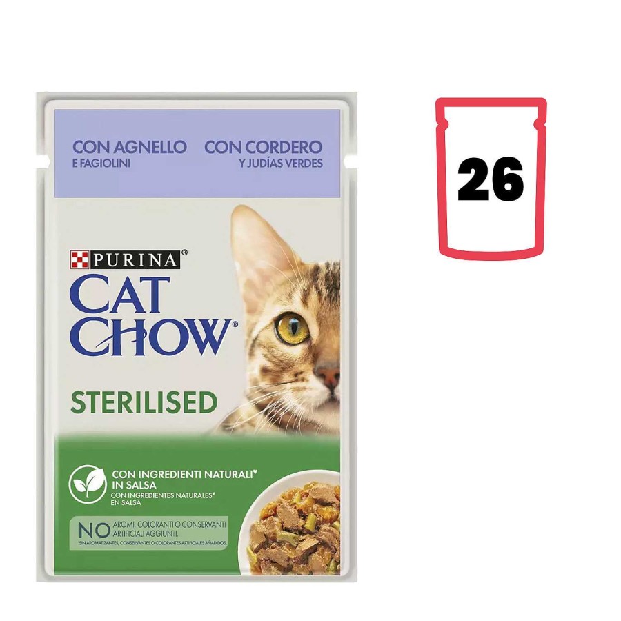 Gatos Cat Chow | Purina Cat Chow Esterilizado Con Cordero