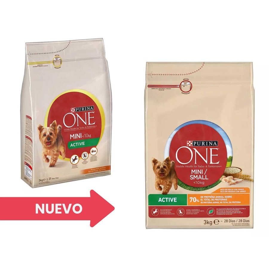 Perros Purina One | Purina One Mini Perro Active Pollo Y Arroz