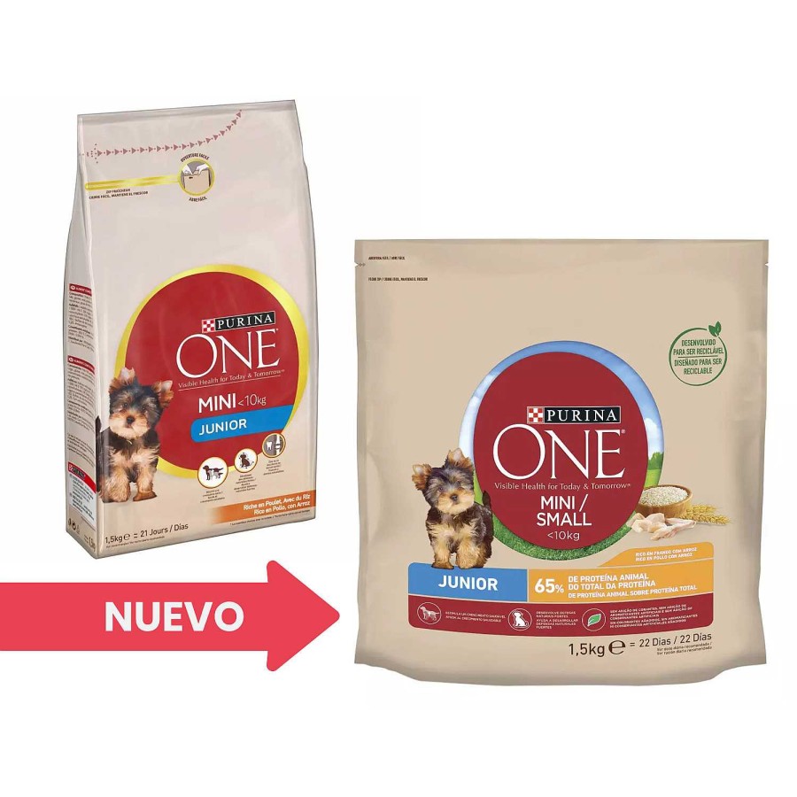 Perros Purina One | Purina One Perro Junior Pollo Y Arroz