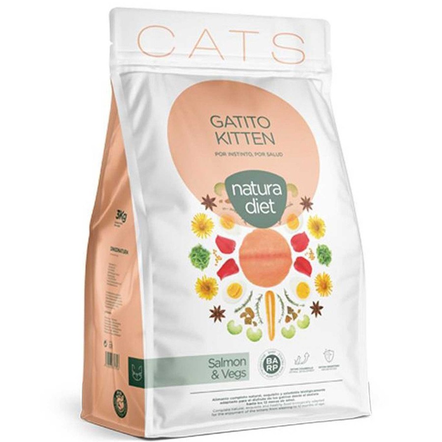 Gatos Dingo Nature Diet | Natura Diet Cat Kitten Salmon