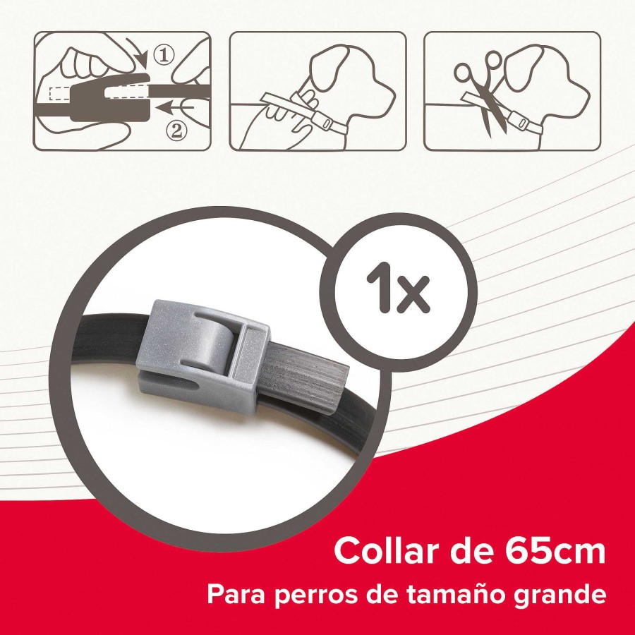 Perros Beaphar | Canishield Collar Antiparasitario Triple Protecci N Para Perros 65 Cm