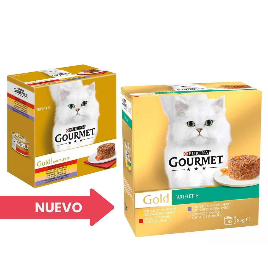 Gatos Gourmet | Purina Gourmet Gold Tartelette Pack Surtido