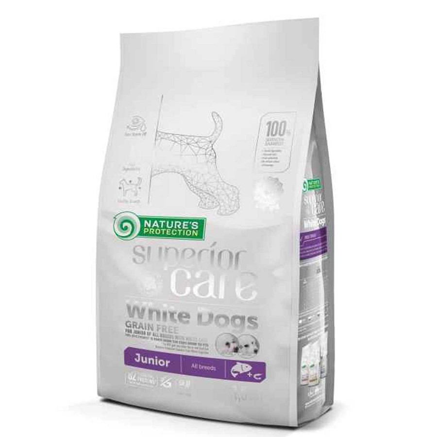 Perros Nature´s Protection | Nature'S Protection Superior Care White Dogs Grain Free Salmon Junior