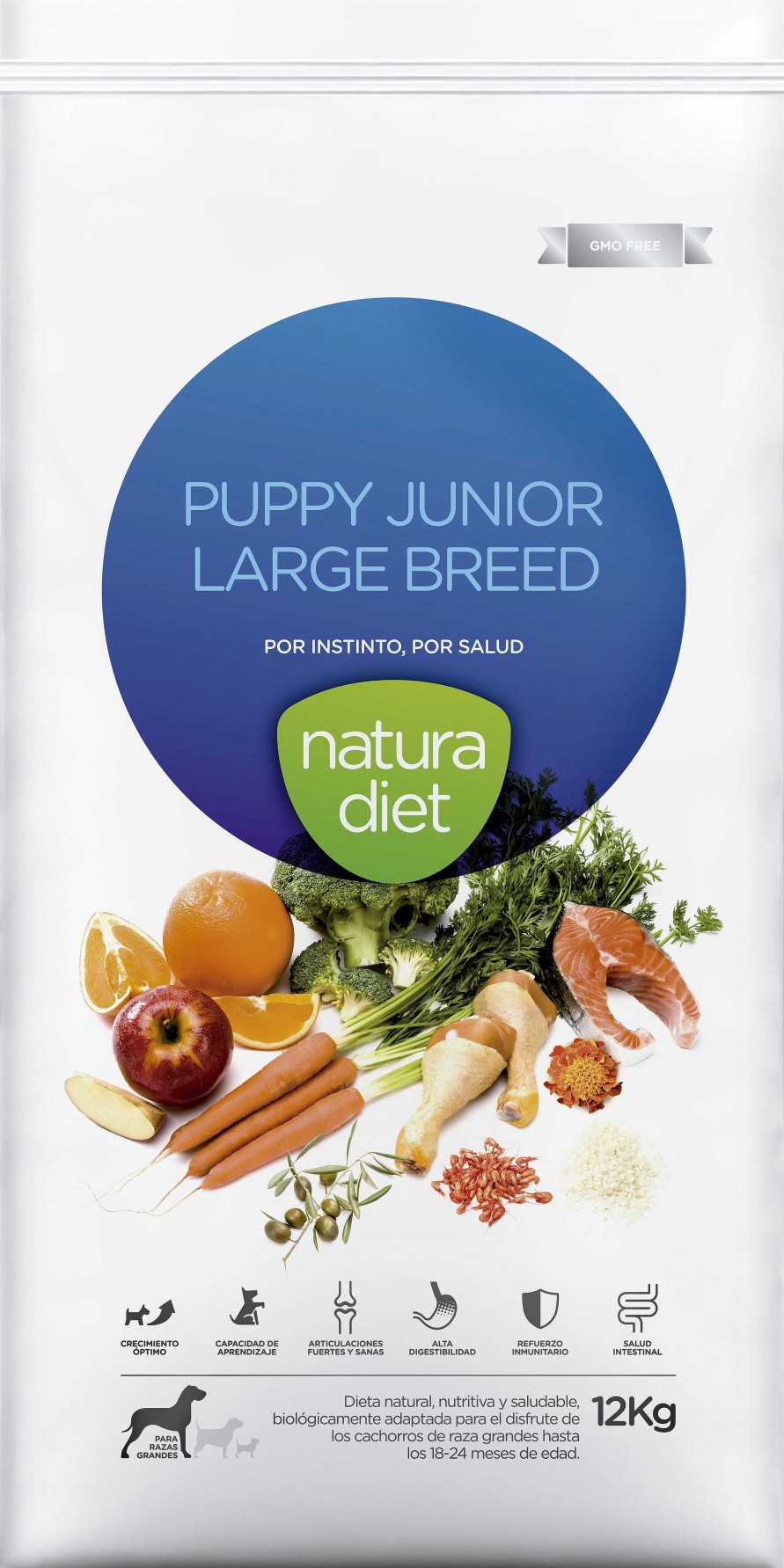 Perros Dingo Nature Diet | Natura Diet Puppy Junior Large Breed