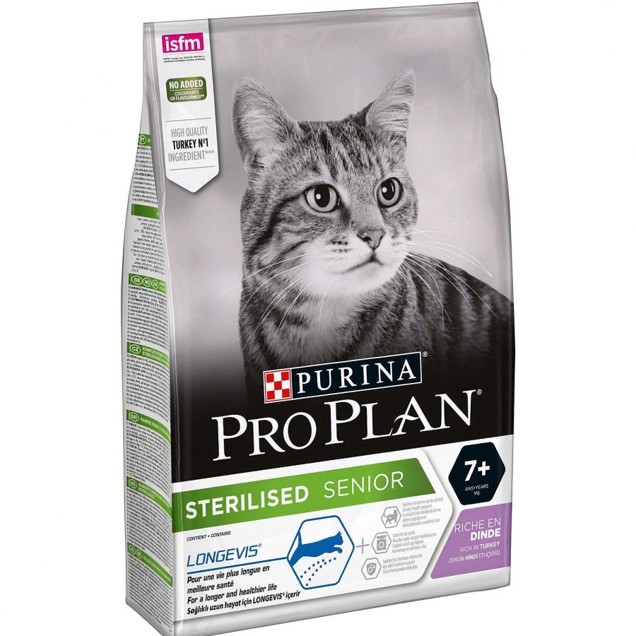 Gatos Purina Pro Plan | Purina Pro Plan Sterilised 7+ Gato Pavo