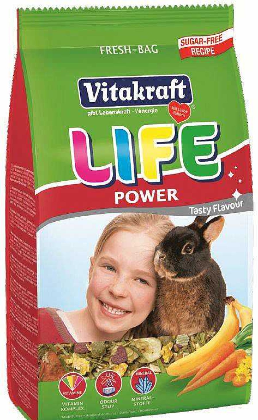 Roedores Vitakraft | Vitakraft Life Power (Conejos)