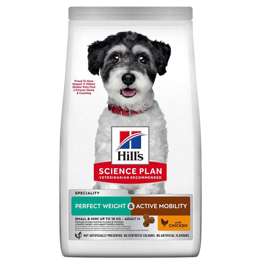 Perros Hill´s | Hill'S Science Plan Perfect Weight & Active Mobility Alimento Para Perros Adultos De Razas Peque As Y Mini Con Pollo