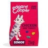 Gatos Edgard & Cooper | Edgard & Cooper, Pienso Sin Cereales Con Pollo Y Pavo Frescos Para Gatos Senior