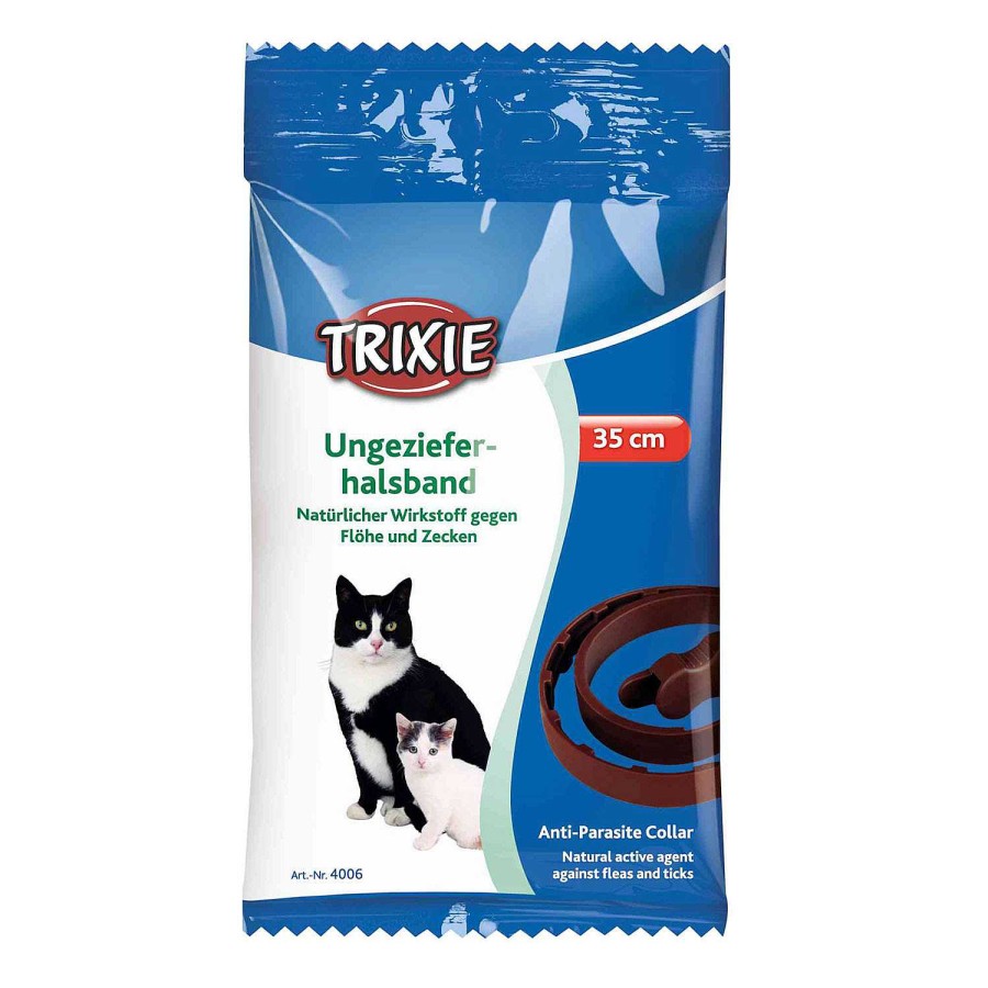 Perros Trixie | Collar Natural Extractos Herbales Antipulgas Y Garrapatas Para Gato