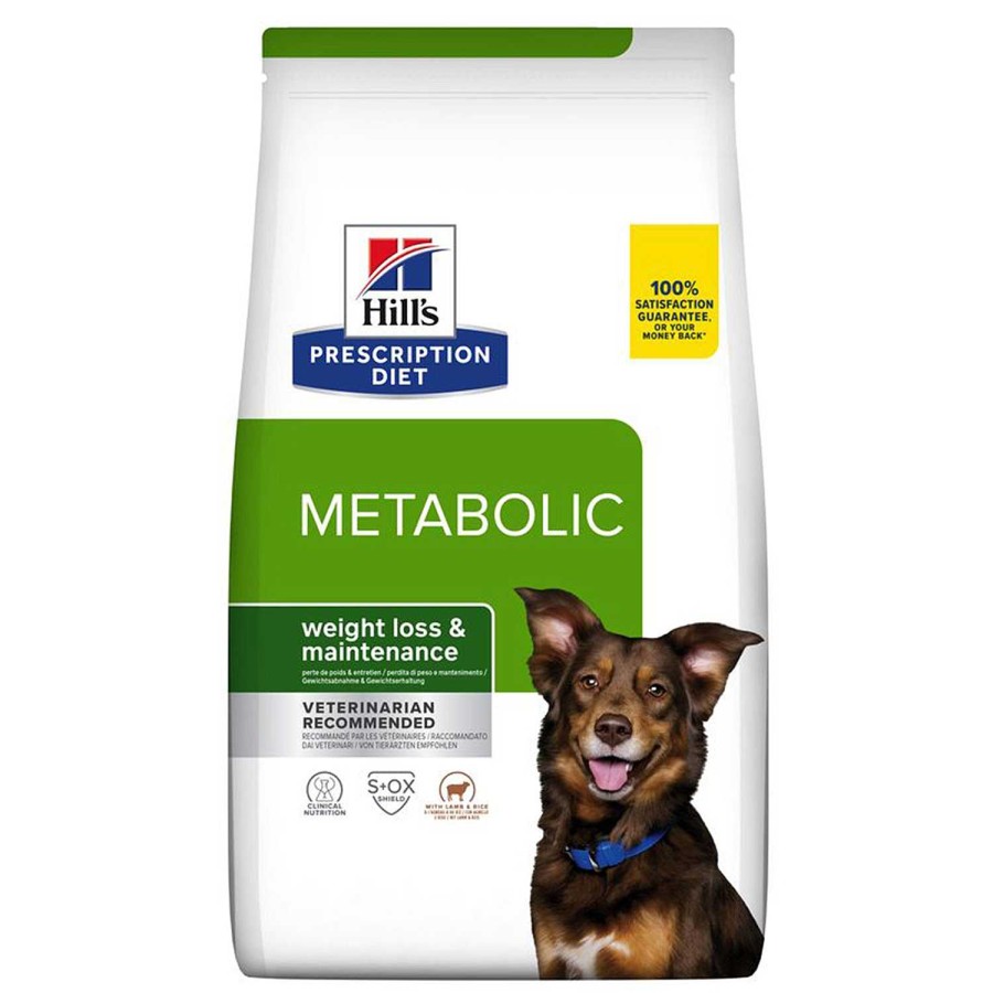 Perros Hill´s | Hill'S Prescription Diet Metabolic Control De Peso Alimento Seco Para Perros Con Cordero Y Arroz