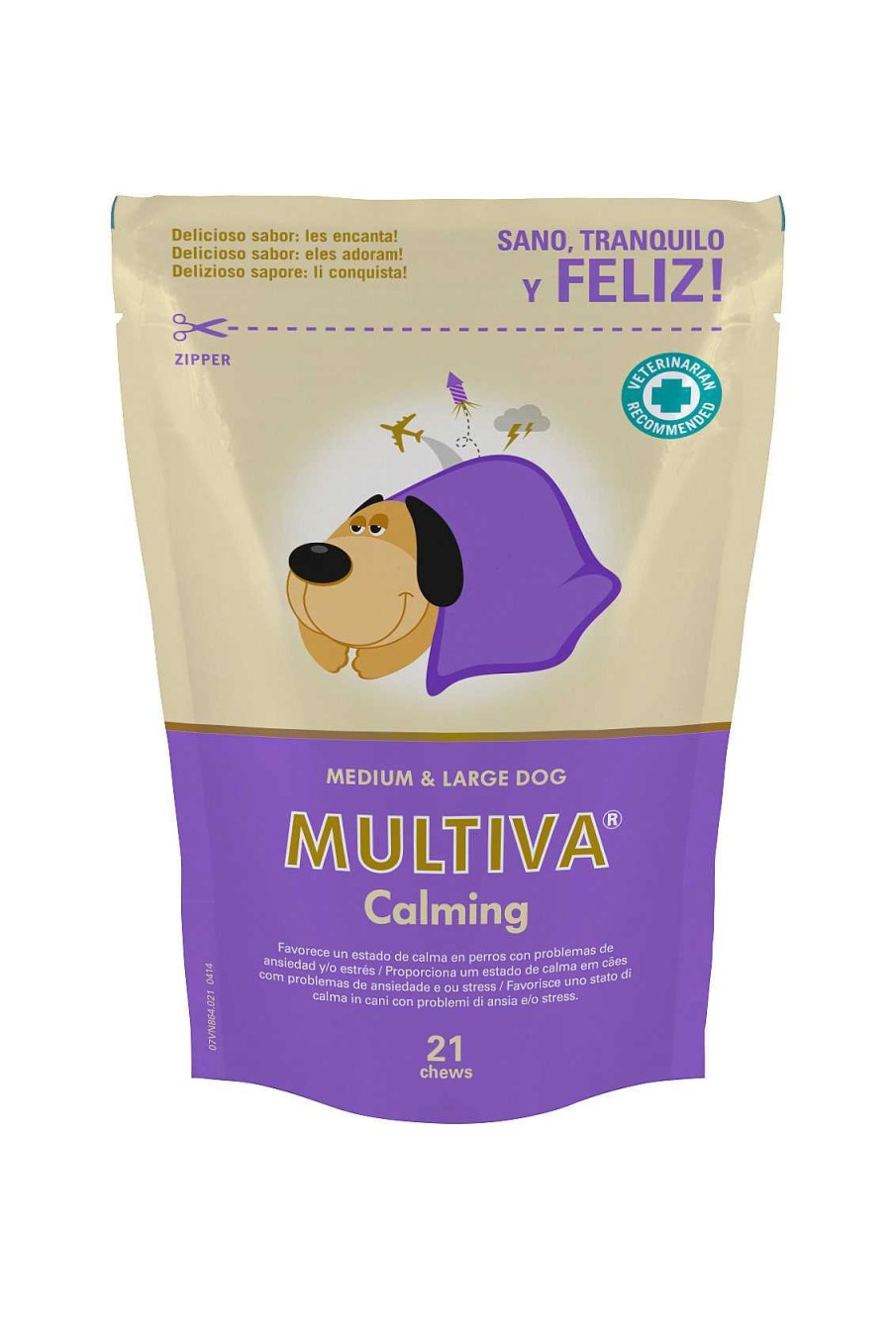 Perros Vetnova | Multiva Calming Para Problemas De Ansiedad Y/O Estr S